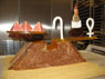 Egyption sugar art center piece