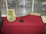 shrimp skewer tree avacodo mouse in a sppon